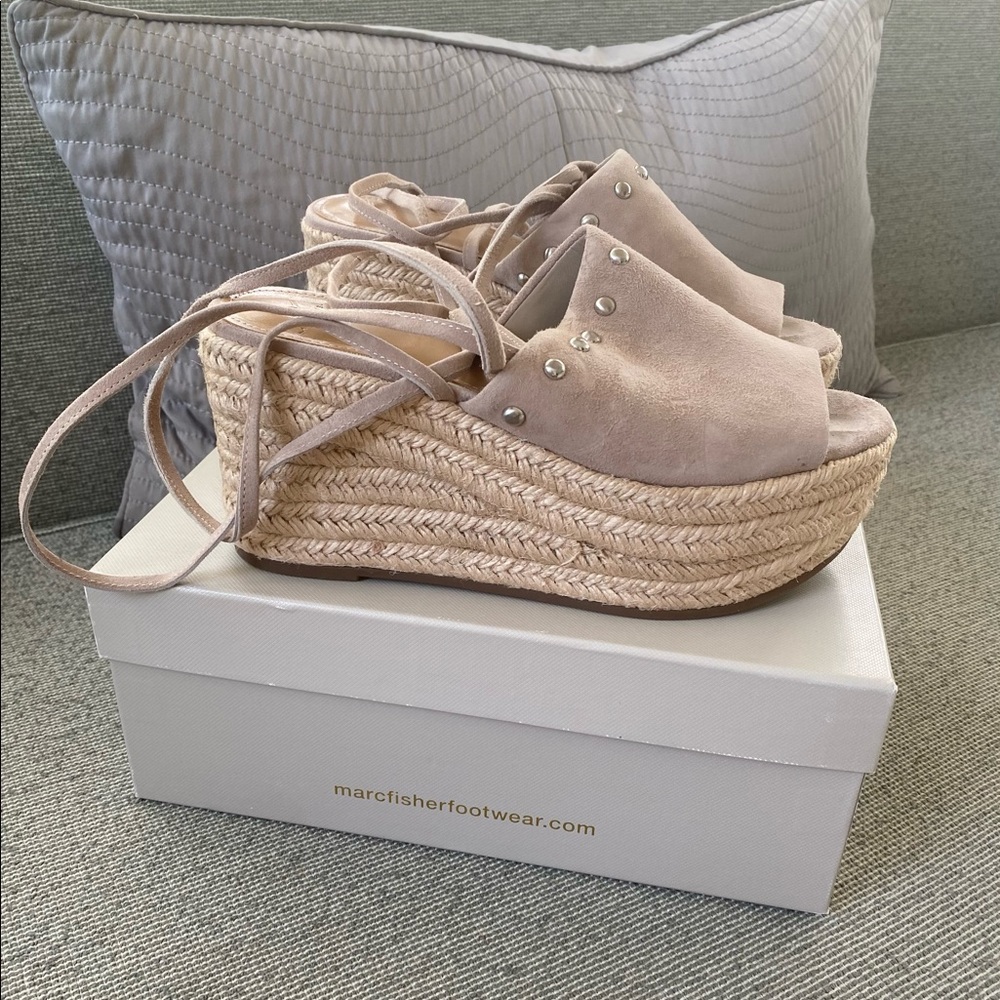Marc Fisher Verena Espadrille wedges